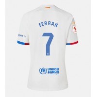 Barcelona Ferran Torres #7 Auswärtstrikot 2023-24 Kurzarm